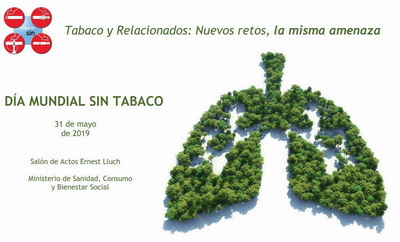 Jornada sobre Tabaco y relacionados: Nuevos retos, la misma amenaza