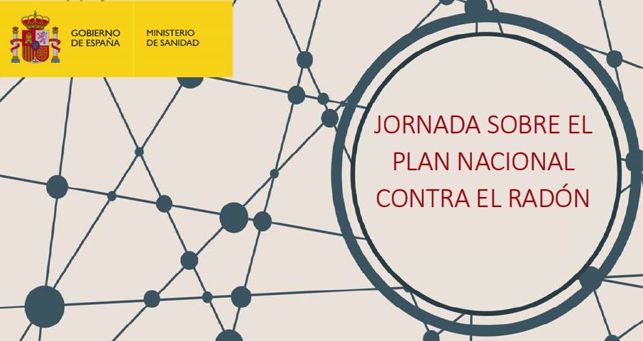 Logo jornada sobre el Plan Nacional contra el Radón