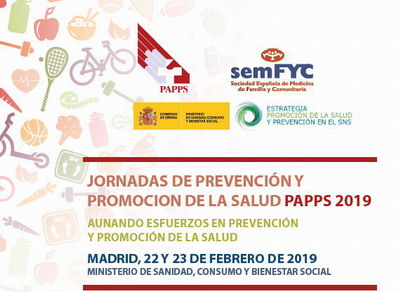 Jornada de Prevención y Promoción de la Salud PAPPS 2019